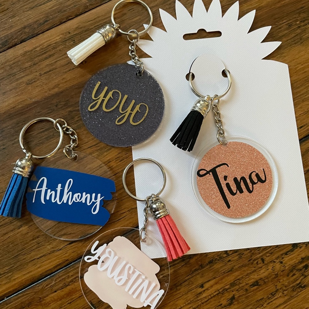 Personalized keychains